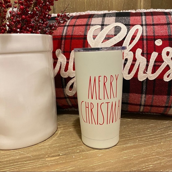 Rae Dunn Other - Rae Dunn insulated travel Mug MERRY CHRISTMAS
